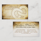 熟成プレッツェルショップロイヤリティカード ロイヤリティカード (正面/裏面)