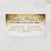 熟成プレッツェルショップロイヤリティカード ロイヤリティカード (裏面)