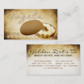 熟成ベーゲルショップロイヤリティカード ロイヤリティカード (正面/裏面)