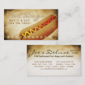 熟成ホットドッグロイヤリティカード ロイヤリティカード (正面/裏面)