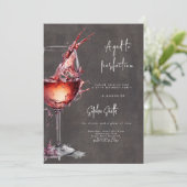 熟成ワインの誕生日パーティー 招待状 (スタンド正面)