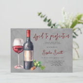 熟成ワインの誕生日パーティー 招待状 (スタンド正面)