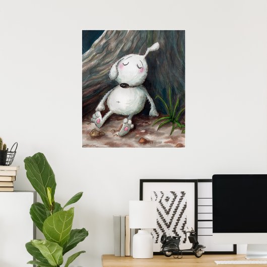 熟睡する ポスター (ホームオフィス)