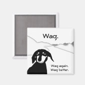 熟知ソーセージ知恵 – サムエル・ベケットをパラフレーシング マグネット (正面/裏面)