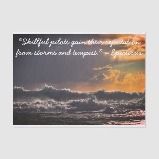 熟練したパイロットティッシュペーパーティッシュペーパー 薄葉紙 (正面)