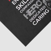 熟練した思いやりを奨励する消防士 薄葉紙 (詳細)