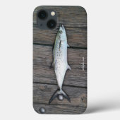 熟練した漁師の素朴な木魚 Case-Mate iPhoneケース (裏面)