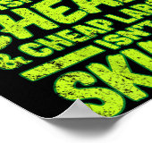 熟練労働者Isn'T格安と格安Isn& ポスター (角)