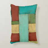 熟考した数々の沿岸色絵画の アクセントクッション (正面(垂直))