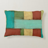 熟考した数々の沿岸色絵画の アクセントクッション (裏面)