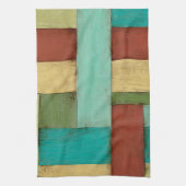 熟考した数々の沿岸色絵画の キッチンタオル (縦)