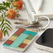 熟考した数々の沿岸色絵画の キーホルダー (正面右)