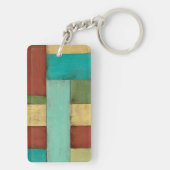 熟考した数々の沿岸色絵画の キーホルダー (裏面)