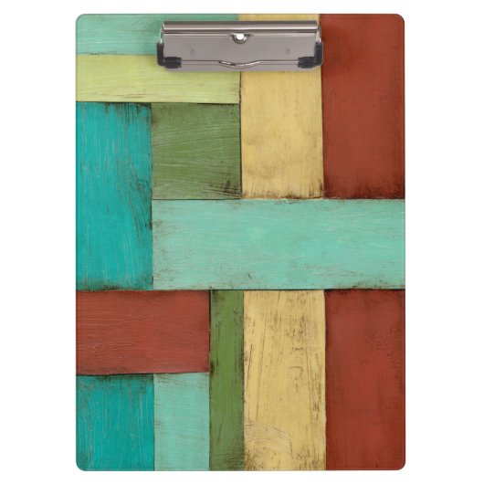 熟考した数々の沿岸色絵画の クリップボード (正面)