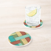 熟考した数々の沿岸色絵画の コースター (側面)