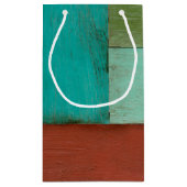 熟考した数々の沿岸色絵画の スモールペーパーバッグ (裏面)