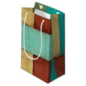 熟考した数々の沿岸色絵画の スモールペーパーバッグ (正面アングル)