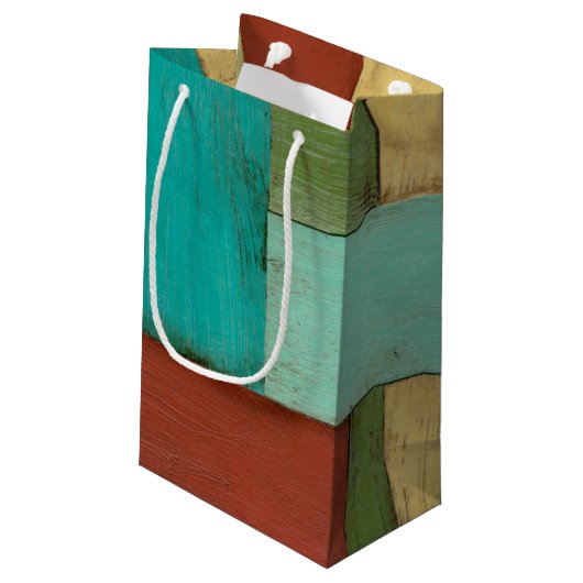 熟考した数々の沿岸色絵画の スモールペーパーバッグ (裏面アングル)