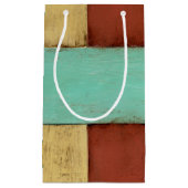 熟考した数々の沿岸色絵画の スモールペーパーバッグ (正面)