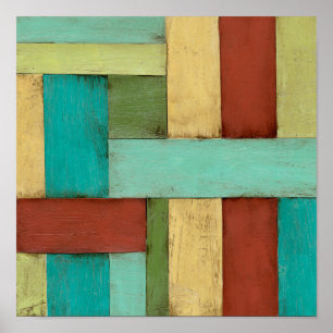 熟考した数々の沿岸色絵画の ポスター