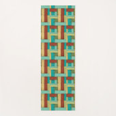 熟考した数々の沿岸色絵画の ヨガマット (正面)