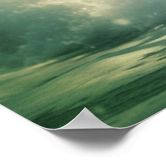 熟考している人魚 ポスター (角)