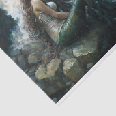 熟考している人魚 薄葉紙 (詳細)