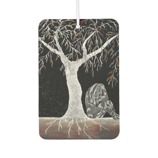 熟考すべき生命の分枝 カーエアーフレッシュナー (正面)