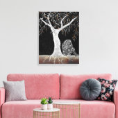 熟考すべき生命の分枝 キャンバスプリント (インサイチュ (リビング))