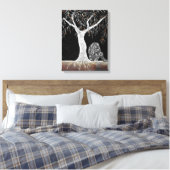 熟考すべき生命の分枝 キャンバスプリント (インサイチュ (寝室))