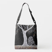 熟考すべき生命の分枝 クロスボディバッグ (裏面)