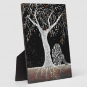 熟考すべき生命の分枝 フォトプラーク (側面)