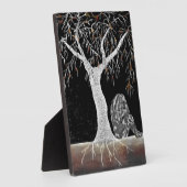 熟考すべき生命の分枝 フォトプラーク (側面)