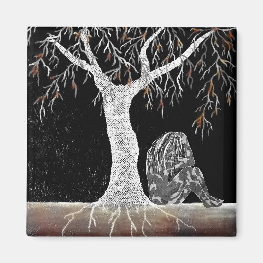 熟考すべき生命の分枝 マグネット (正面)