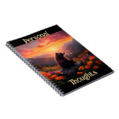 熟考するクマ ノートブック (右側)