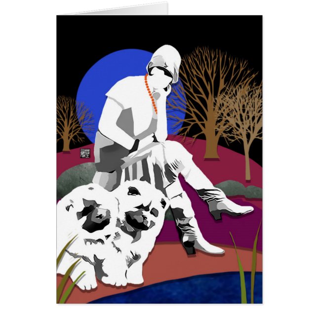 熟考のプールの食事およびフラッパー (正面)