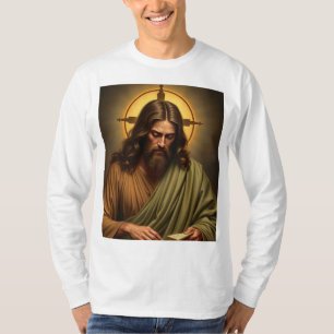 熟考イエスメンズ長袖Tシャツ Tシャツ