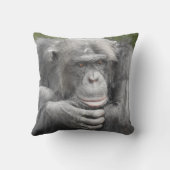 熟考チンパンジー クッション (裏面)