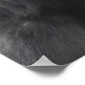 熟考チンパンジー ポスター (角)