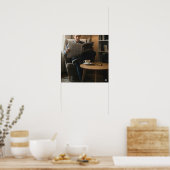 熟考ニュース読者 ポスター (キッチン)