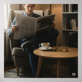 熟考ニュース読者 ポスター