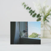 熟考ネズミ ポストカード (スタンド正面)