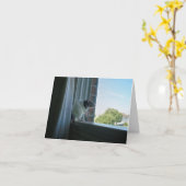 熟考ラット"Wish You Here"ノートカード カード (黄色い花)