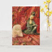 熟考 カード (黄色い花)