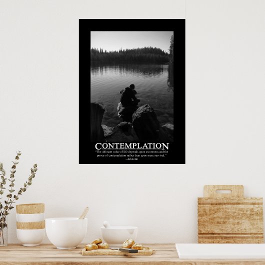 熟考 ポスター (キッチン)