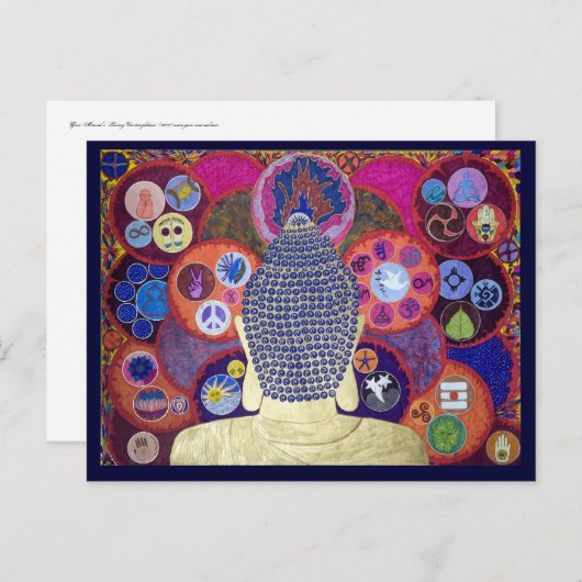 熟考 ポストカード (正面/裏面)