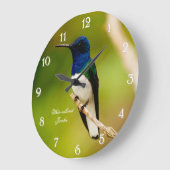 熟視の円形の時計のポートレート ラージ壁時計 (傾斜)