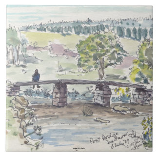 熟視の装飾的なタイル タイル