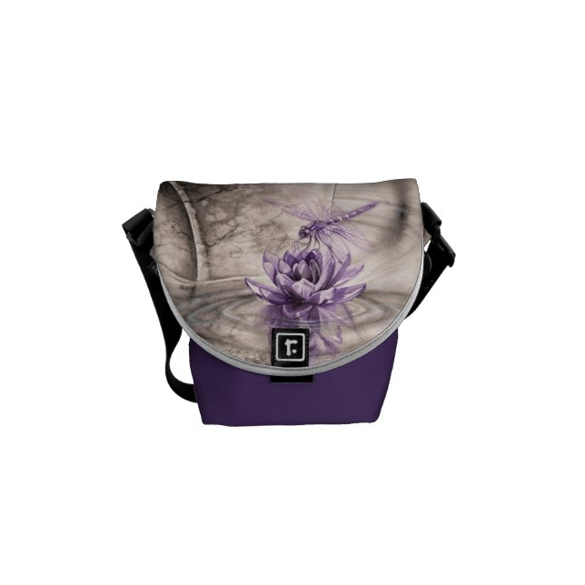 熟視(版3) メッセンジャーバッグ (正面)