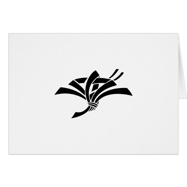 熨斗鶴 (正面横)